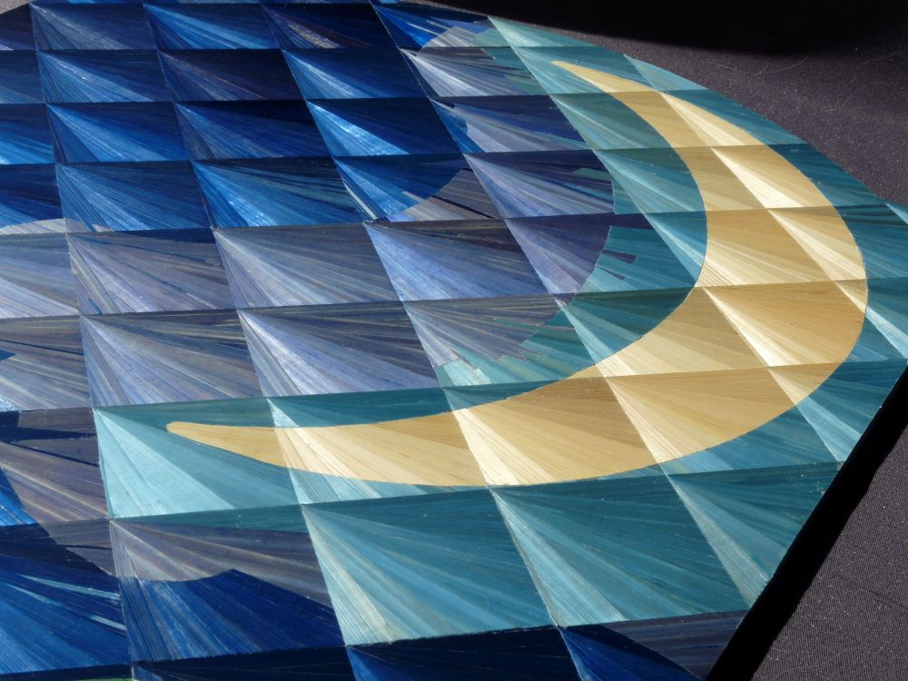 marquetry - work of art