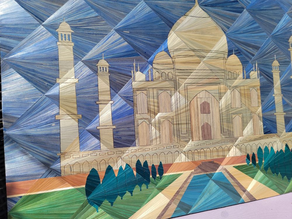 Taj mahal - work of art